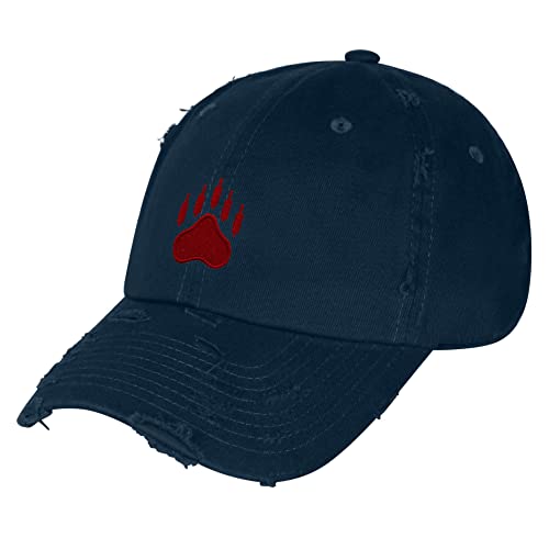 JPAK Bears Vintage Dad Hat Embroidered Cap NASDAQ Symbol Stocks - color: Navy