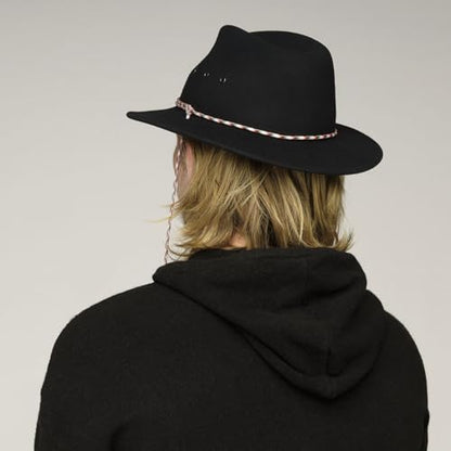 Bailey Western Three Litefelt Outback Hat - Mole/XL - color: Black, size: Medium