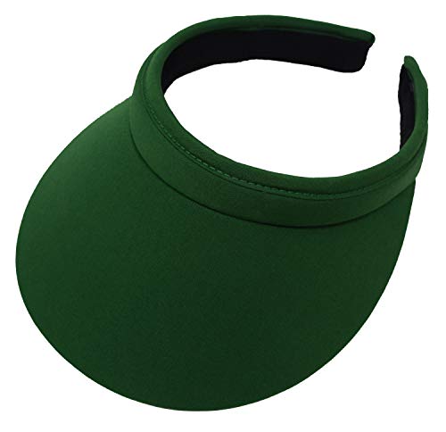 Generic Womens Slip-on Visor - color: Forest Green