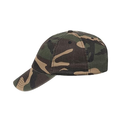 Lids Blank Baseline Dad Adjustable Strapback Hat - color: Camo