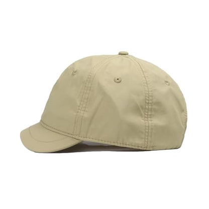 3cm Short Brim Stretch Fitted Baseball Caps Men's Quick Dry Breathable Unstructured Cap Curved Brim Trucker Hat K380 - color: Khaki