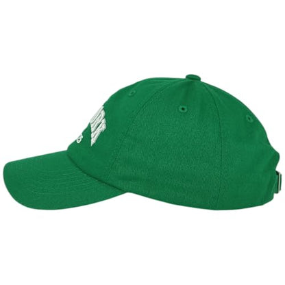 E BY ELIDAN NY Dad Hat, New York EST.1625 Cotton Baseball Cap Women & Men - color: Kelly Green