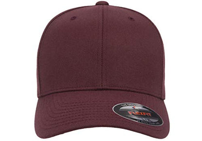 Flexfit Men's Wool Blend Athletic Hat - color: Maroon, size: Small-Medium