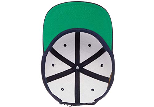 Flexfit Unisex Adult Yp Classics Premium Snapback Cap – 2-Tone - color: Dark Navy