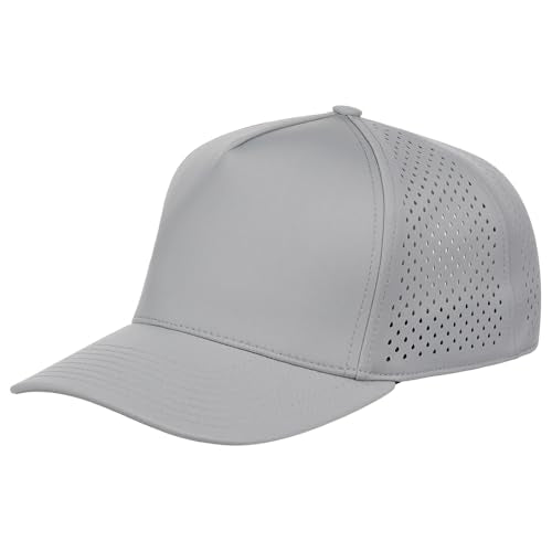 Lids Tee Box 5-Panel Performance Tech Adjustable Snapback Cap - color: Grey
