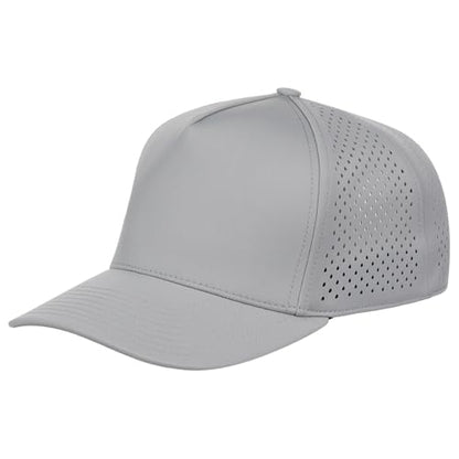 Lids Tee Box 5-Panel Performance Tech Adjustable Snapback Cap - color: Grey