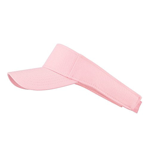 Youth Cotton Sun Visor - color: Pink