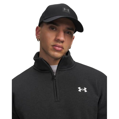 Under Armour Iso-Chill ArmourVent Stretch Fit Hat - color: (001) Black / / Castlerock, size: X-Large-XX-Large