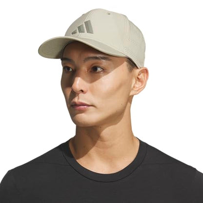 adidas Men's Gameday Stretch Fit Hat - color: Wonder Cargo Khaki/Clay Grey/5, size: Large-X-Large