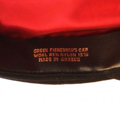 Aegean Authentic Greek Fisherman's Cap - Wool - Brown - 7 1/8 - (21 1/2 Inches - 57 cm)