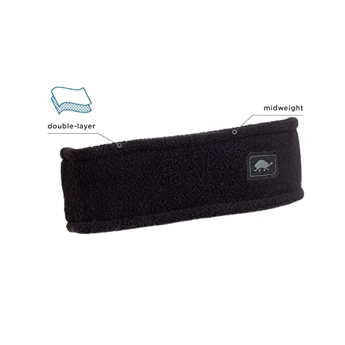 Turtle Fur Classic Fleece Winter Headband - color: Black