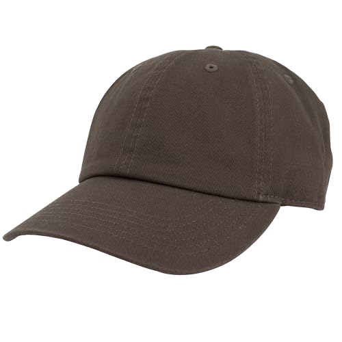 Gelante Baseball Cap Dad Hat 100% Cotton Polo Style Plain Blank Adjustable Size. - color: Dark Brown