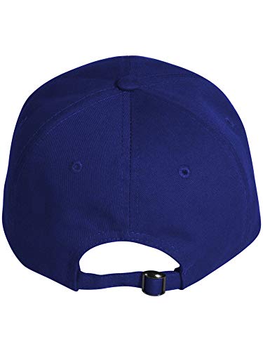 Classic Referee Hat Premium Cotton Low Profile Unstructured Adjustable Strapback - color: Royal Gold