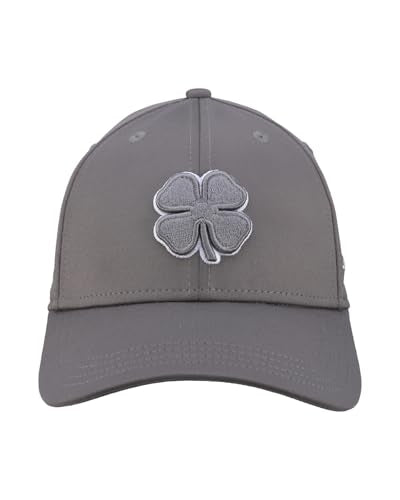 Black Clover Premium Flex Cap - color: 137 - Charcoal Hat/3d Charcoal Clover/White Trim, size: Small-Medium