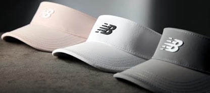 New Balance Women's Lightweight Adjustable Performance Visor - color: Gray