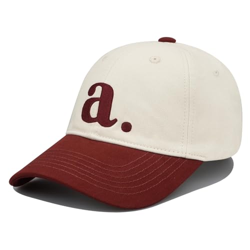 Clakllie Plaid Baseball Cap for Women Men Adjustable Golf Dad Hat Unstructured Trucker Ball Caps Summer Vintage Plaid Hats - color: Cdus-hbc06-white/Red