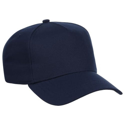 Lids Blank Hook Shot A-Frame Adjustable Snapback Hat – Breathable Mesh & Lightweight | Curved Bill | One Size Fits Most - color: Navy