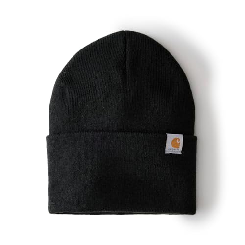 Carhartt Men's Knit Cuffed Beanie 104597 - color: Black