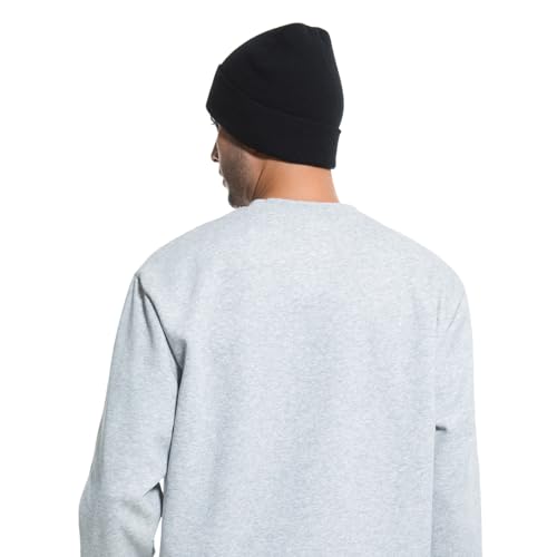 Winter Beanie Men Women Heavyweight Stretch Knit Cuffed Hat - color: Coffee,plain