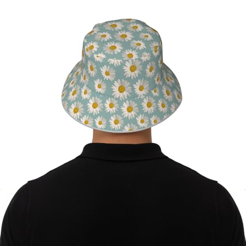 Bucket Hat Hat Reversible Fisherman Hats Double Sided Wearing Women Men - color: Black2