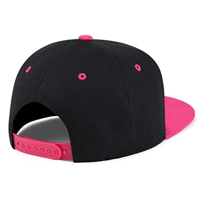 JPAK Banana Fruit Hip-Hop Snapback Hat Embroidered Baseball Cap Monkey - color: 21. Black/Pink