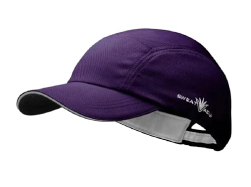 Unisex Adjustable Running/Cyclng/Active Performance Race Hat - color: Purple