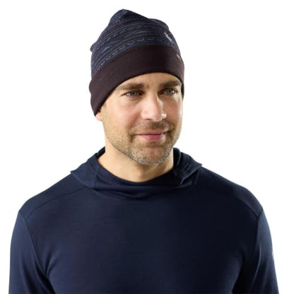 SmartWool Unisex Adult Thermal Merino Reversible Cuffed Beanie - color: Nightfall Summit Soul