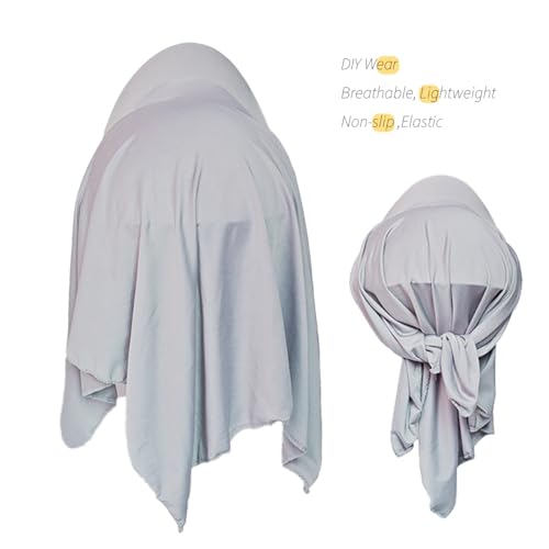 Headscarf Baseball Cap for Men Women, Summer Sun Visor Hat - color: Gray
