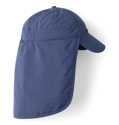 Cachalot Neckflap Baseball Cap by Schooner Bank - color: Nocturnal
