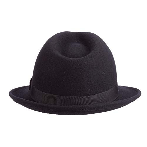 Dorfman Pacific Men's Wool Felt Snap Brim Hat - size: Medium