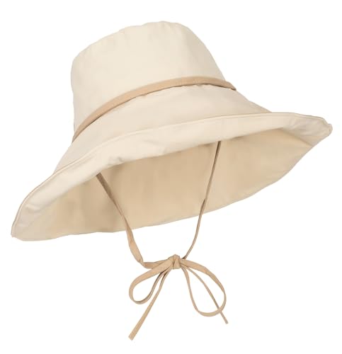 Women's Wide-Brim-Sun-Hat Sun Protection Summer Outdoor Beach-Bucket-Hat