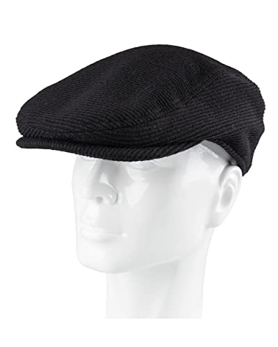 Dockers Men's Ivy Newsboy Hat - color: Black, size: Small-Medium