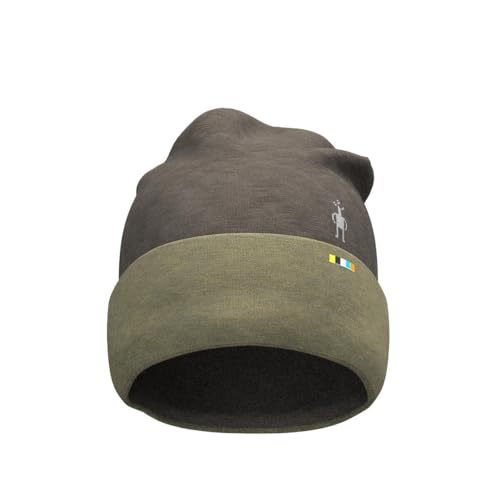 SmartWool Unisex Adult Thermal Merino Reversible Cuffed Beanie - color: North Woods Heather