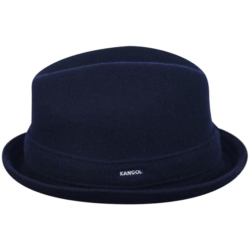 Kangol Wool Player Fedora - color: Dark Blue, size: Medium