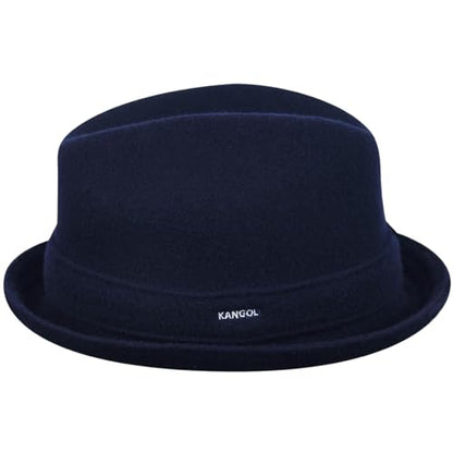 Kangol Wool Player Fedora - color: Dark Blue, size: X-Large