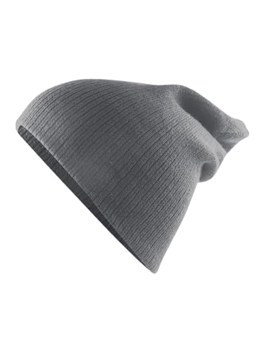 Century Star Kids Slouchy Beanie Halloween Costume Hat Winter Knit Cuff Toddler Boys Girls - color: Grey