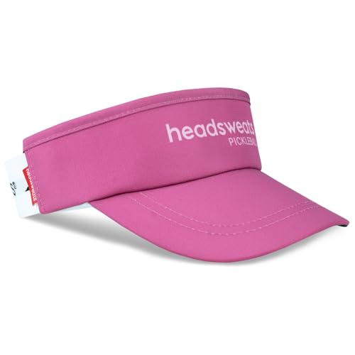 Headsweats Performance Pickleball Hats and Visors - color: Pink, style: Visor