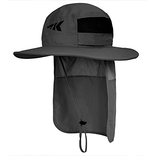 KastKing Sol Armis UPF 50 Boonie Hat for Sun Protection,Men Women - color: U: Gray
