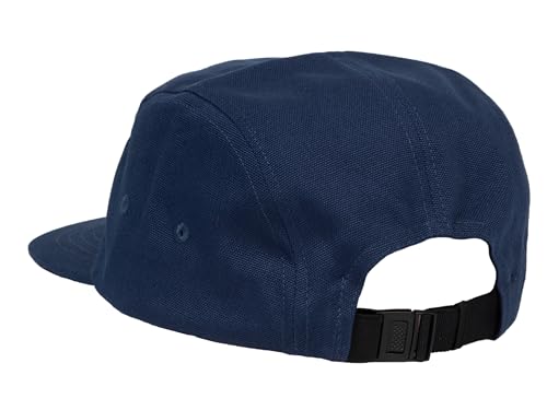 TOP HEADWEAR 5 Panel Hat for Men - Classic Canvas Camper Cap - color: Navy