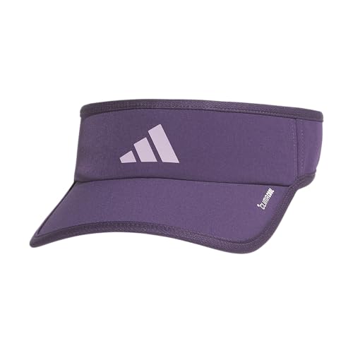 adidas Womens Superlite 3 Visor Casual - Black - color: Aurora Plum Purple/Powder Plum Purple/3