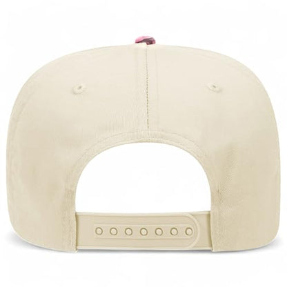 I Am The Problem Hat - color: Pink Tree Camo/Natural