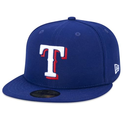 New Era Mens New York Yankees MLB Authentic Collection 59FIFTY Cap, Adult, Scarlet - color: Blue, size: 7 7/8