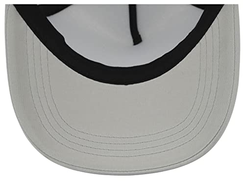 Lids Blank Basic Foam Trucker Adjustable Snapback Hat - color: Gray/Gray
