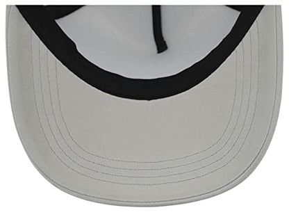 Lids Blank Basic Foam Trucker Adjustable Snapback Hat - color: Gray/Gray