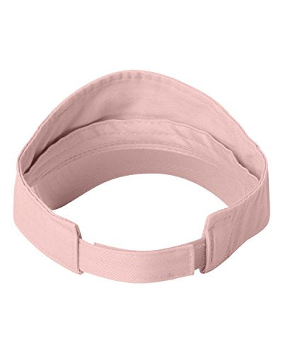 Go All Out The Hell I Won't Bucket Ponytail Visor Embroidered Cap Dad Hat - color: Pink
