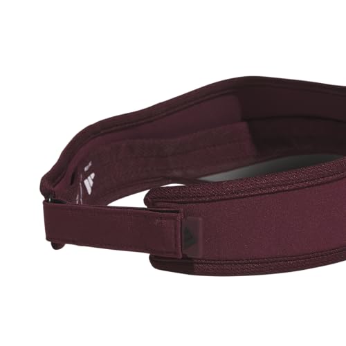 adidas Men's Superlite Visor - color: Maroon/Black/3