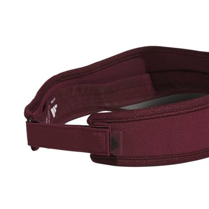 adidas Men's Superlite Visor - color: Maroon/Black/3
