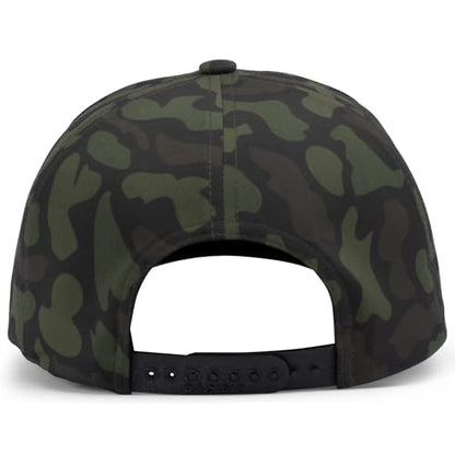 Pacific Headwear Duck Camo 5-Panel Trucker Cap - color: Woodland