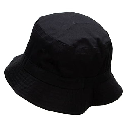 e4Hats.com 305 Embroidered Bucket Hat - color: Black