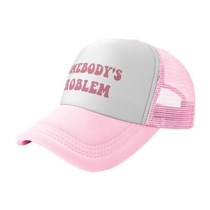 You Find It Offensive? I Find It Funny Trucker Hats for Women Pink Men Funny Slogan Pink Hats for Men - color: 28 Pink
